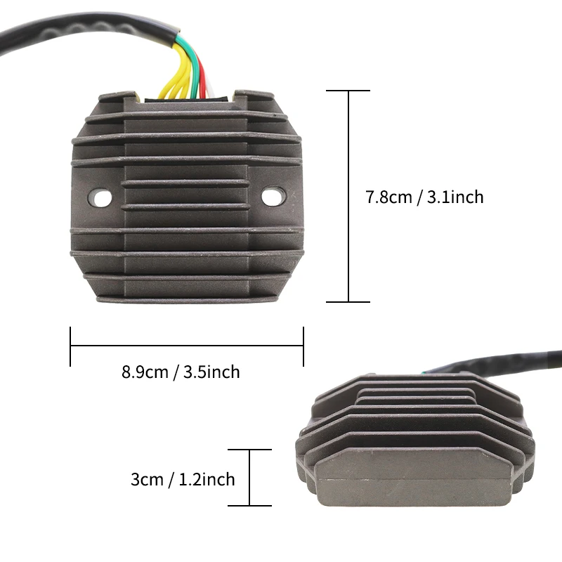 Motorcycle 12V Voltage Regulator Rectifier For Kawasaki ZXR250/400/600 ZRX400 ZZR400
Motorcycle 12V Voltage Regulator Rectifier For Kawasaki ZXR250/400/600 ZRX400 ZZR400