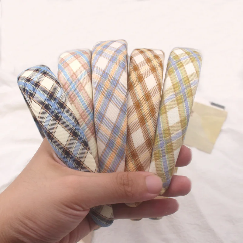 Plaid Headbands Blue Black Yellow Orange Grid Check Pattern Hairbands for Women Hair Accessories Girls Fashion Daily Headdress
Plaid Headbands Blue Black Yellow Orange Grid Check Pattern Hairbands for Women Hair Accessories Girls Fashion Daily Headdress