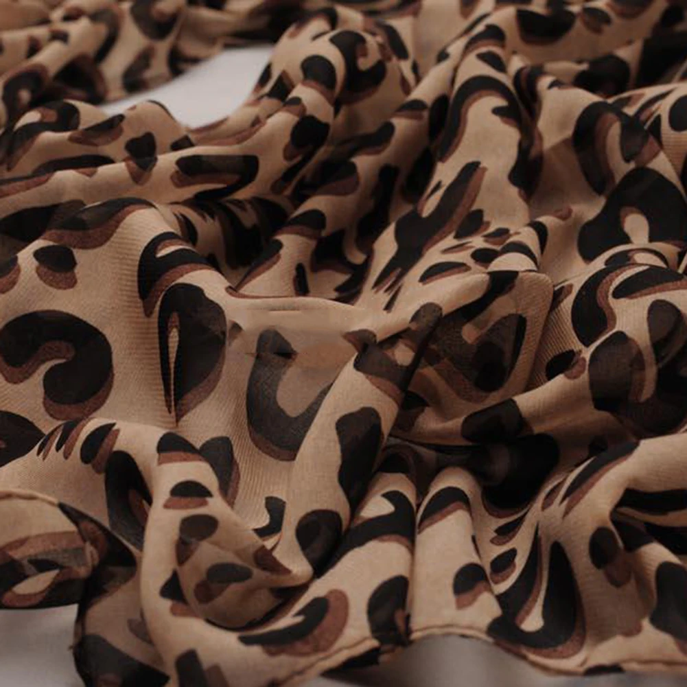 Spring Autumn Women Scarves Fashion Long Leopard Shawl Scarf Wrap Lady Chiffon Wrap Stole Gift Soft All-match Shawl 40cm x 160cm
Spring Autumn Women Scarves Fashion Long Leopard Shawl Scarf Wrap Lady Chiffon Wrap Stole Gift Soft All-match Shawl 40cm x 160cm