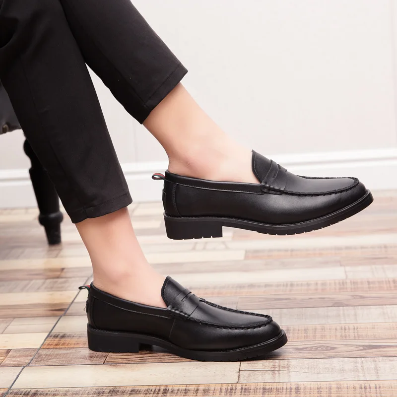 Men's Leather Shoes Spring And Autumn New Men's Korean Version British Leisure Low Top Leather Shoes Fashion Trendy Men
Men's Leather Shoes Spring And Autumn New Men's Korean Version British Leisure Low Top Leather Shoes Fashion Trendy Men