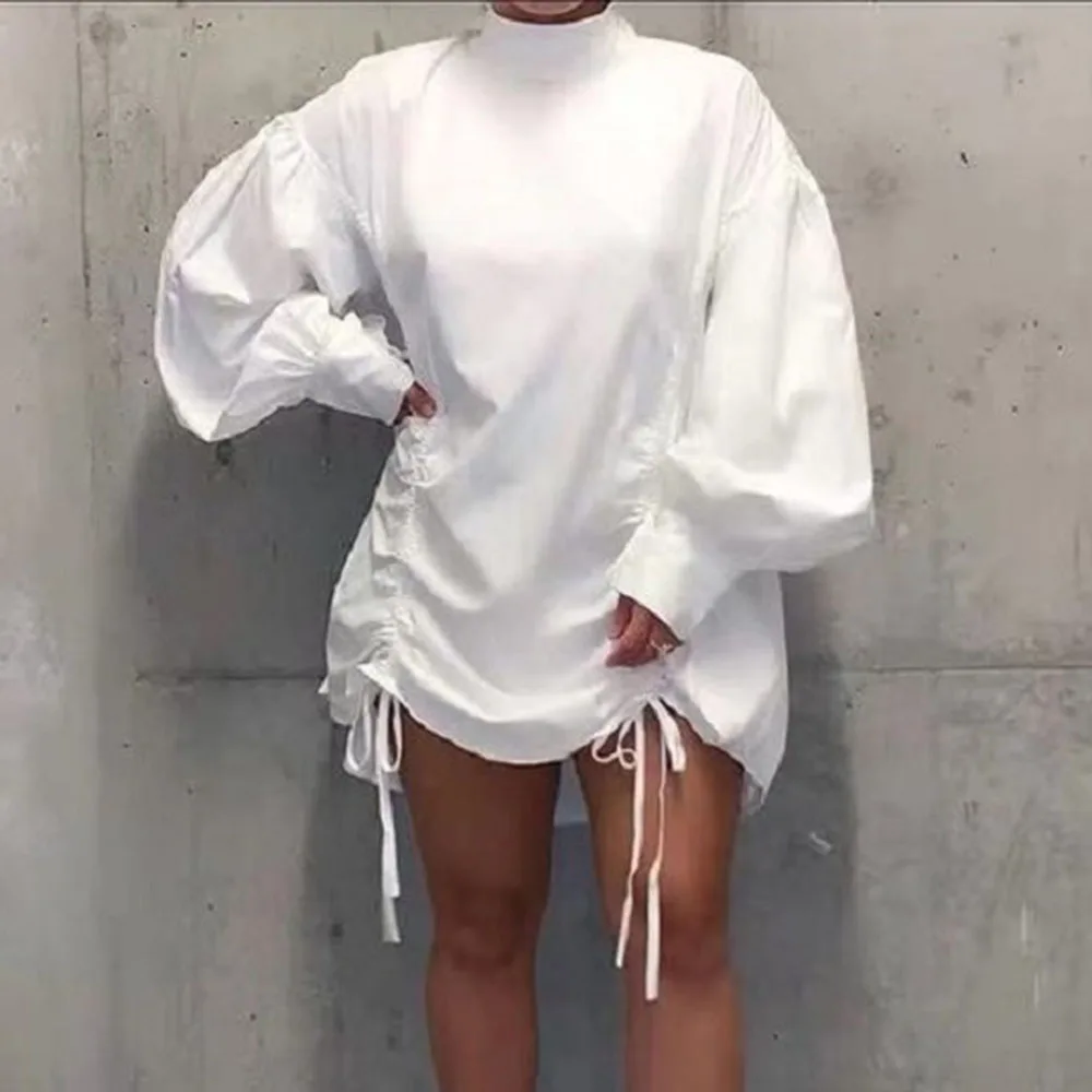 2021 Europe America Autumn New Solid Color Simplicity Fashion Casual Women's Dress Loose Round Neck Long Sleeve Irregular 
2021 Europe America Autumn New Solid Color Simplicity Fashion Casual Women's Dress Loose Round Neck Long Sleeve Irregular