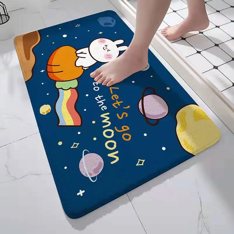 Cartoon Cute Planet Bear Bunny Floor Mats Rugs Home Entrance Carpet Bedroom Toilet Bathroom Door Absorbent Non-Slip Foot Pad
Cartoon Cute Planet Bear Bunny Floor Mats Rugs Home Entrance Carpet Bedroom Toilet Bathroom Door Absorbent Non-Slip Foot Pad