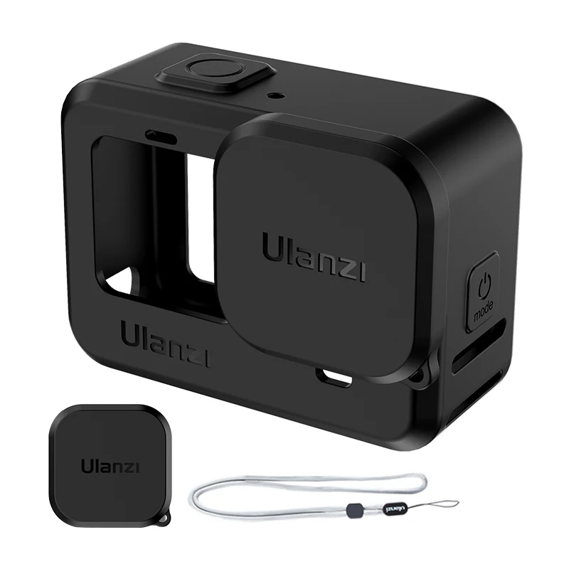 Ulanzi Gopro 9 Silicon Case+Lens Cover+Hand Strap for GoPro Hero 9 Black Protective Housing Action Camera Accessories
Ulanzi Gopro 9 Silicon Case+Lens Cover+Hand Strap for GoPro Hero 9 Black Protective Housing Action Camera Accessories