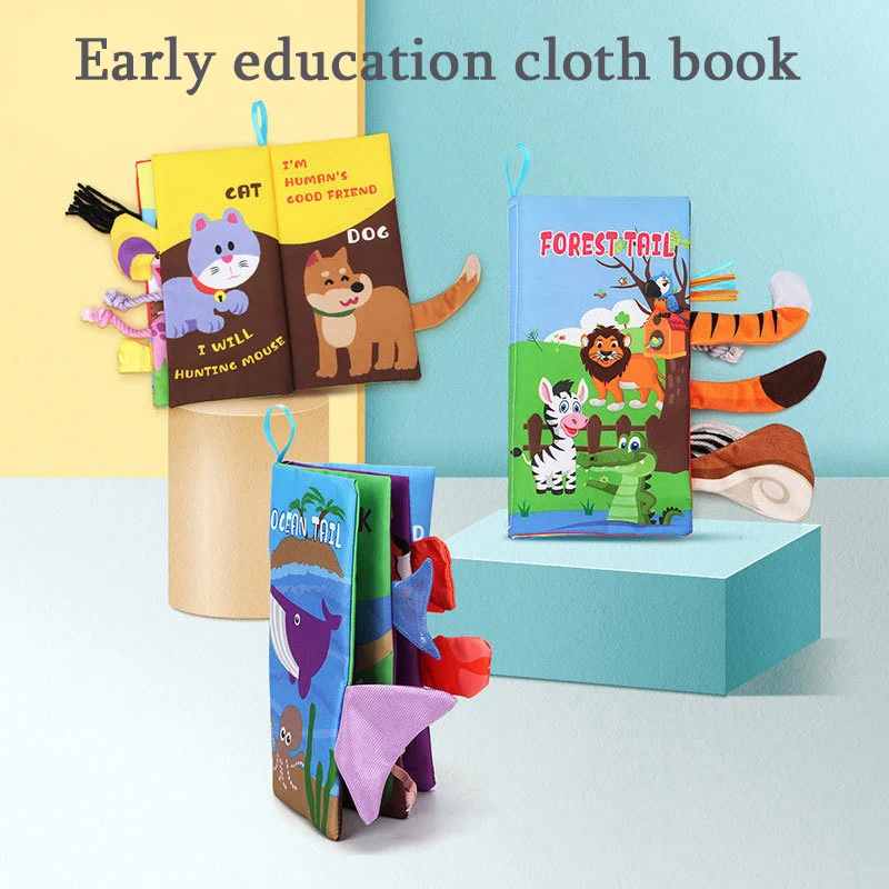 New Arrival Baby Soft Cloth Book Animal Colors Shape Educational Toys Intelligence Development Toy For 0-12 Months Wholesale
New Arrival Baby Soft Cloth Book Animal Colors Shape Educational Toys Intelligence Development Toy For 0-12 Months Wholesale