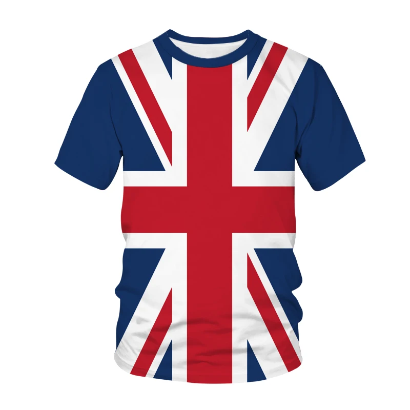 New Casual Men's Summer 3D T-Shirt British Flag Print Short Sleeve Sports Party Travel Street T-Shirt Family Hot Sale
New Casual Men's Summer 3D T-Shirt British Flag Print Short Sleeve Sports Party Travel Street T-Shirt Family Hot Sale