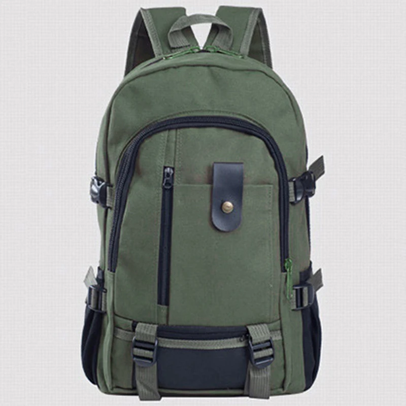 Men's Canvas Backpack Large-capacity Schoolbag Explosion Solid Color Rucksacks Fashion Casual Travel Sport Bag Backpack
Men's Canvas Backpack Large-capacity Schoolbag Explosion Solid Color Rucksacks Fashion Casual Travel Sport Bag Backpack
