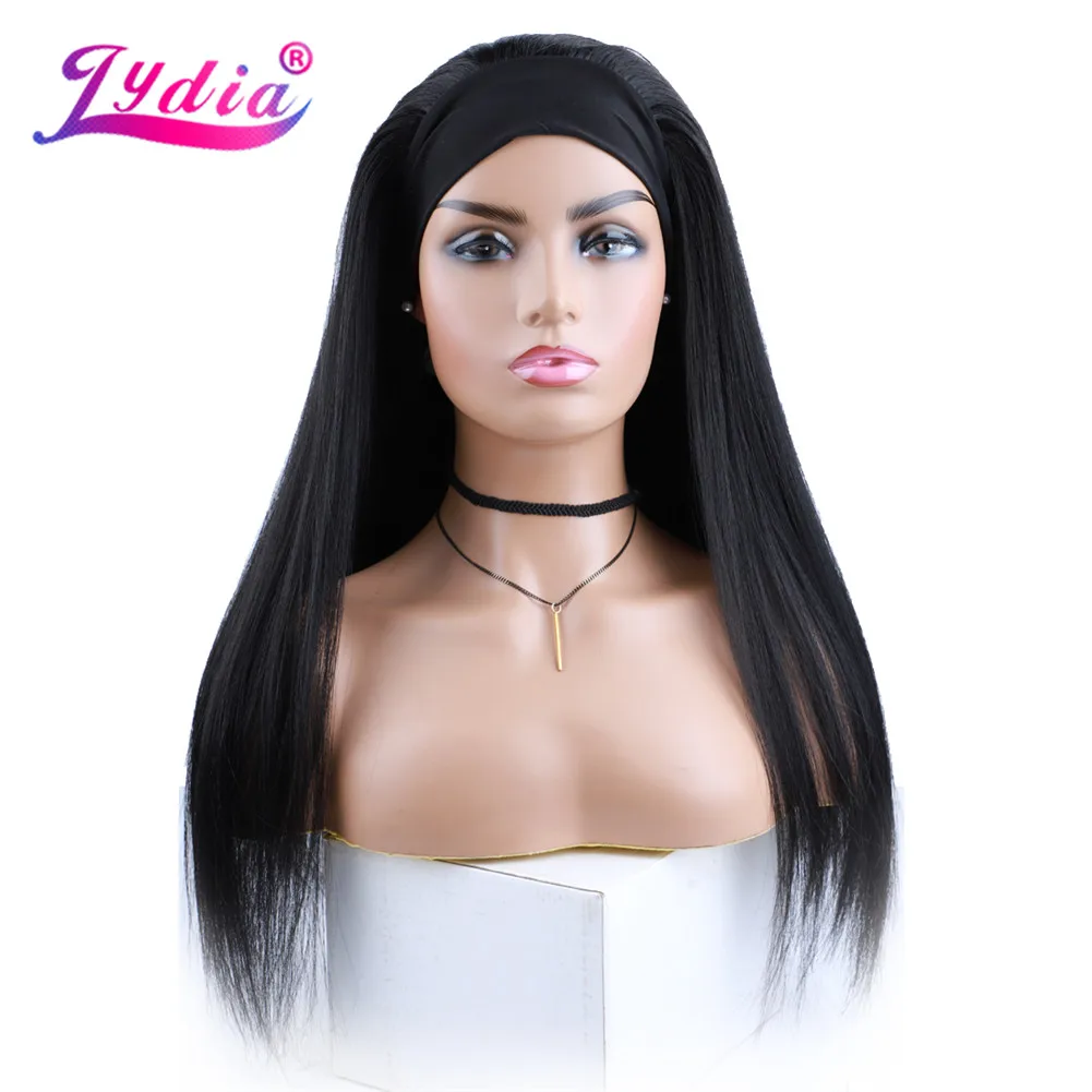 Lydia Long Silky Straight Headband Synthetic Hair Wigs For African American Women Natural Black 20 Inch Kanekalon Daily Wig
Lydia Long Silky Straight Headband Synthetic Hair Wigs For African American Women Natural Black 20 Inch Kanekalon Daily Wig