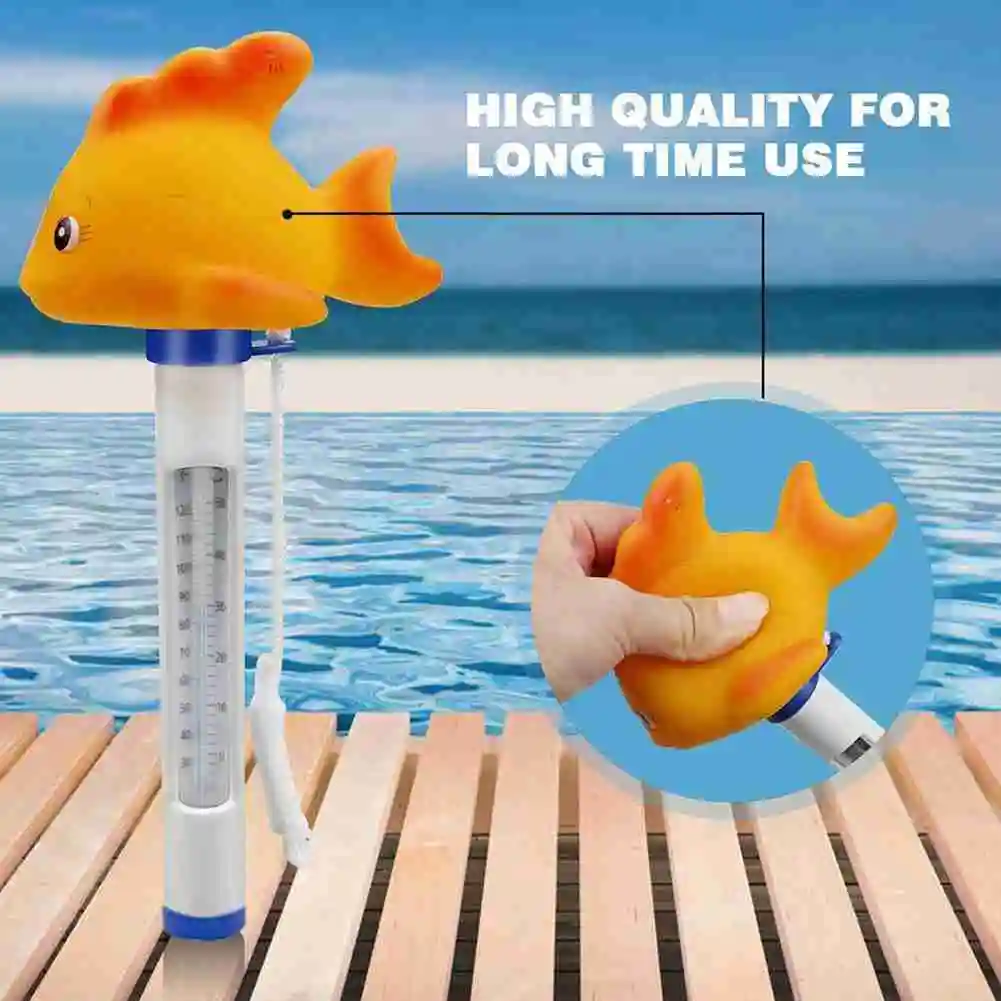 Tortoise Dolphin Duck Goldfish Swimming Pool Pineapple Thermometer Water Temperature Measurement Instrument Fruit Floating Probe
Tortoise Dolphin Duck Goldfish Swimming Pool Pineapple Thermometer Water Temperature Measurement Instrument Fruit Floating Probe