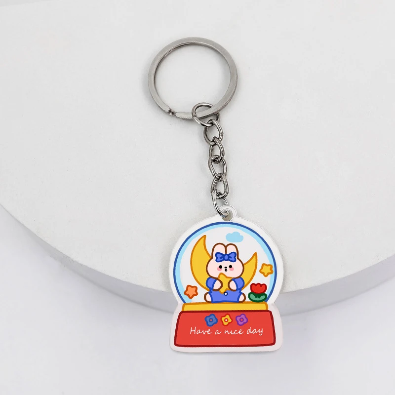 Cartoon Ins Girl Heart Keychain Acrylic Fashion Student Bag Key Ring Trendy Couple Exquisite Gift Pendant
Cartoon Ins Girl Heart Keychain Acrylic Fashion Student Bag Key Ring Trendy Couple Exquisite Gift Pendant