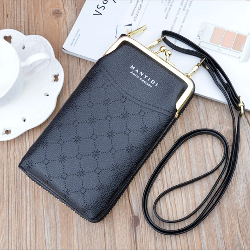 Women's Wallet Long Mobile Phone Bag New Multi-function Coin Purse New Fashion Card Holder Shoulder Bag
Women's Wallet Long Mobile Phone Bag New Multi-function Coin Purse New Fashion Card Holder Shoulder Bag
