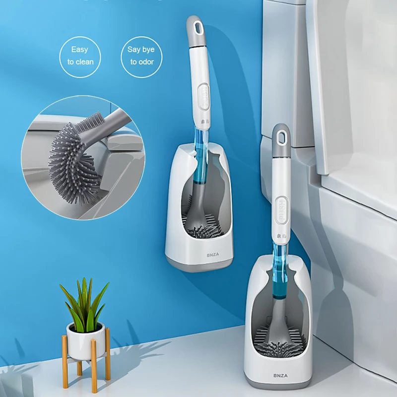Silicone Toilet Brush For WC Accessories Drainable Toilet Brushs Wall-Mounted Cleaning Tools Household Bathroom Home Accessories
Silicone Toilet Brush For WC Accessories Drainable Toilet Brushs Wall-Mounted Cleaning Tools Household Bathroom Home Accessories