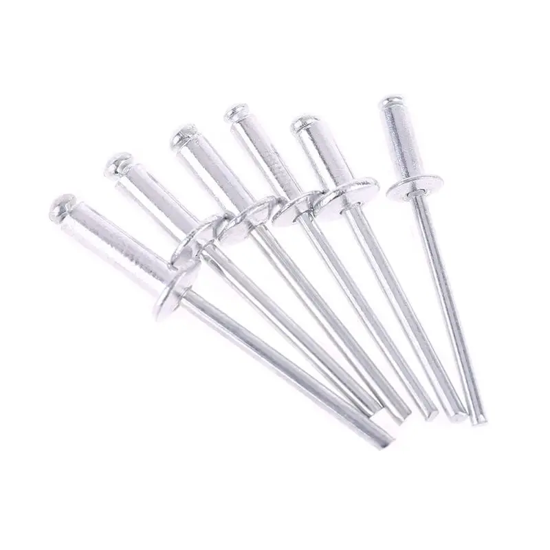 P15D 120Pcs/set M3.2*7/9/11 M4*8/10/13 GB12618 Aluminium Blind Rivets Nail Decoration Rivets For Furniture Assortment Kit
P15D 120Pcs/set M3.2*7/9/11 M4*8/10/13 GB12618 Aluminium Blind Rivets Nail Decoration Rivets For Furniture Assortment Kit