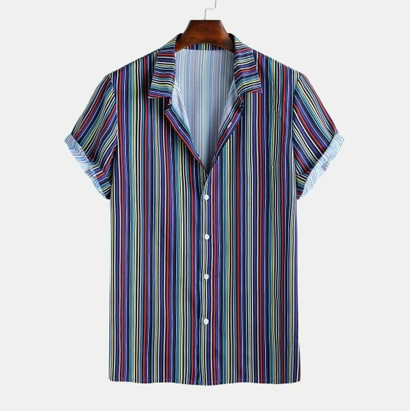 Men Clothing 2021 Summer Men's Shirt Short Sleeve Explosive Lapel Printed Shirt Men's Hawaiian Shirt Camisas Para Hombre
Men Clothing 2021 Summer Men's Shirt Short Sleeve Explosive Lapel Printed Shirt Men's Hawaiian Shirt Camisas Para Hombre