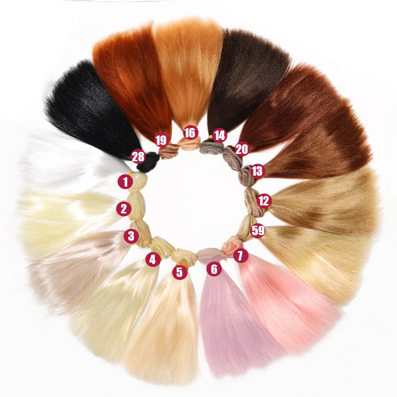 15cm 20cm 25cm imitation mohair hair straight hair wigs milk silk for BJD/SD doll wigs Hair row doll accessories soft hair wigs
15cm 20cm 25cm imitation mohair hair straight hair wigs milk silk for BJD/SD doll wigs Hair row doll accessories soft hair wigs