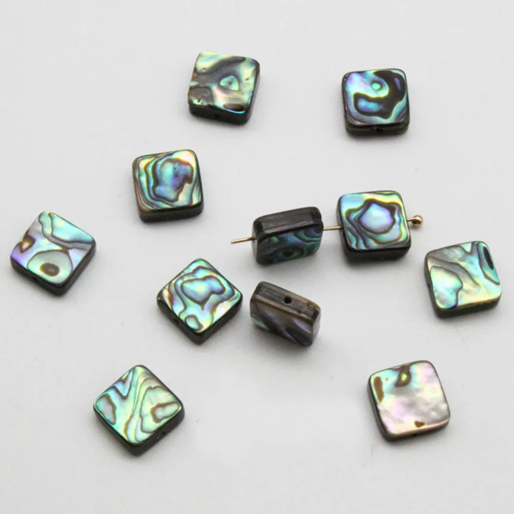 5pcs / bag natural colorful abalone shell straight hole square loose beads jewelry making DIY necklace earrings accessories
5pcs / bag natural colorful abalone shell straight hole square loose beads jewelry making DIY necklace earrings accessories