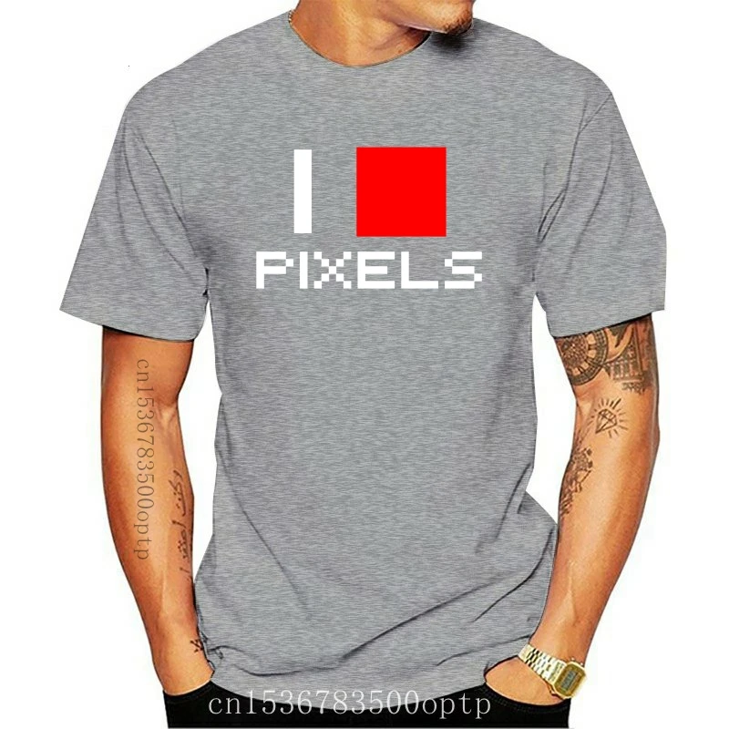Новая футболка I Heart Pixels-футболка Geek Nerd-мужская футболка 6 цветов Топы с коротким рукавом из хлопка
Новая футболка I Heart Pixels-футболка Geek Nerd-мужская футболка 6 цветов Топы с коротким рукавом из хлопка