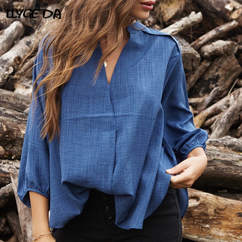 Solid Loose Casual Oversize Women's Shirt Button 2020 Fashion Women Blouses Batwing Sleeve Spring Chic Simple Wrist Top Women
Solid Loose Casual Oversize Women's Shirt Button 2020 Fashion Women Blouses Batwing Sleeve Spring Chic Simple Wrist Top Women