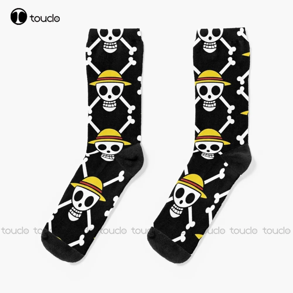 Straw Hat Pirates Luffy Skull Logo Socks Funky Socks Christmas New Year Gift 360° Digital Print Personalized Custom Women Men
Straw Hat Pirates Luffy Skull Logo Socks Funky Socks Christmas New Year Gift 360° Digital Print Personalized Custom Women Men
