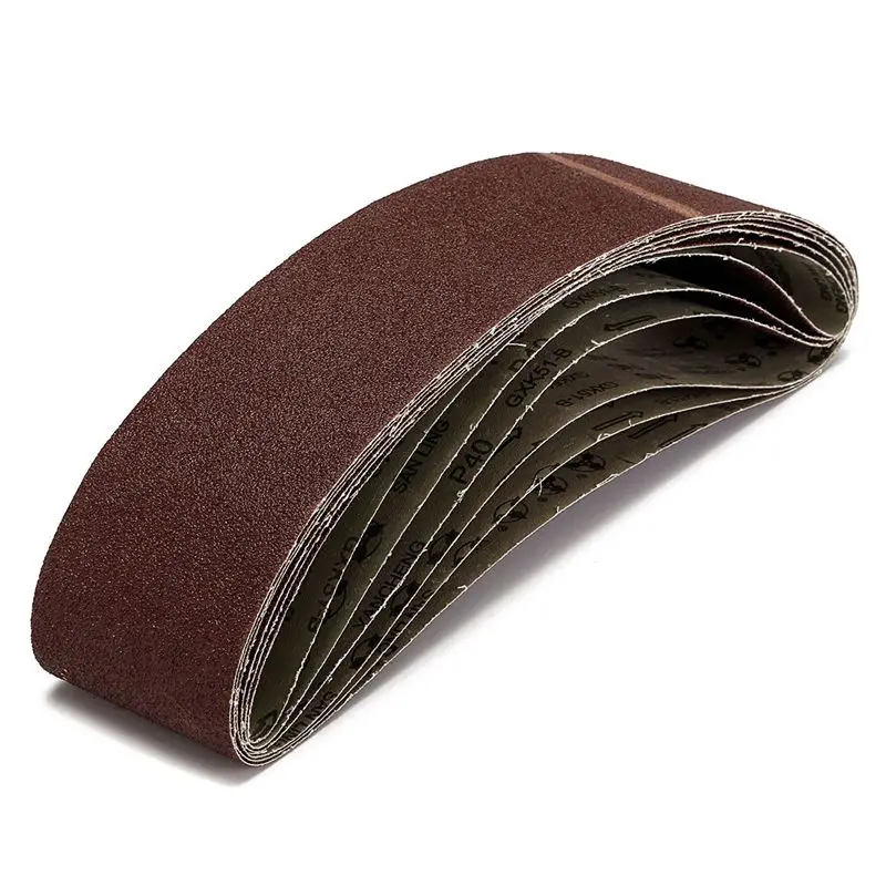 6 Packs 4 inch x 36 inch (100x915mm) 40 Grit Sanding Sander Belts for Metal Working 
6 Packs 4 inch x 36 inch (100x915mm) 40 Grit Sanding Sander Belts for Metal Working