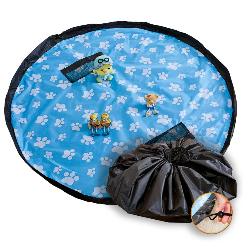 2-in-1 Extra Large Portable Drawstring Toys Storage Organizer and Play Mat for Room Travel Made with a Durable Patented Design
2-in-1 Extra Large Portable Drawstring Toys Storage Organizer and Play Mat for Room Travel Made with a Durable Patented Design