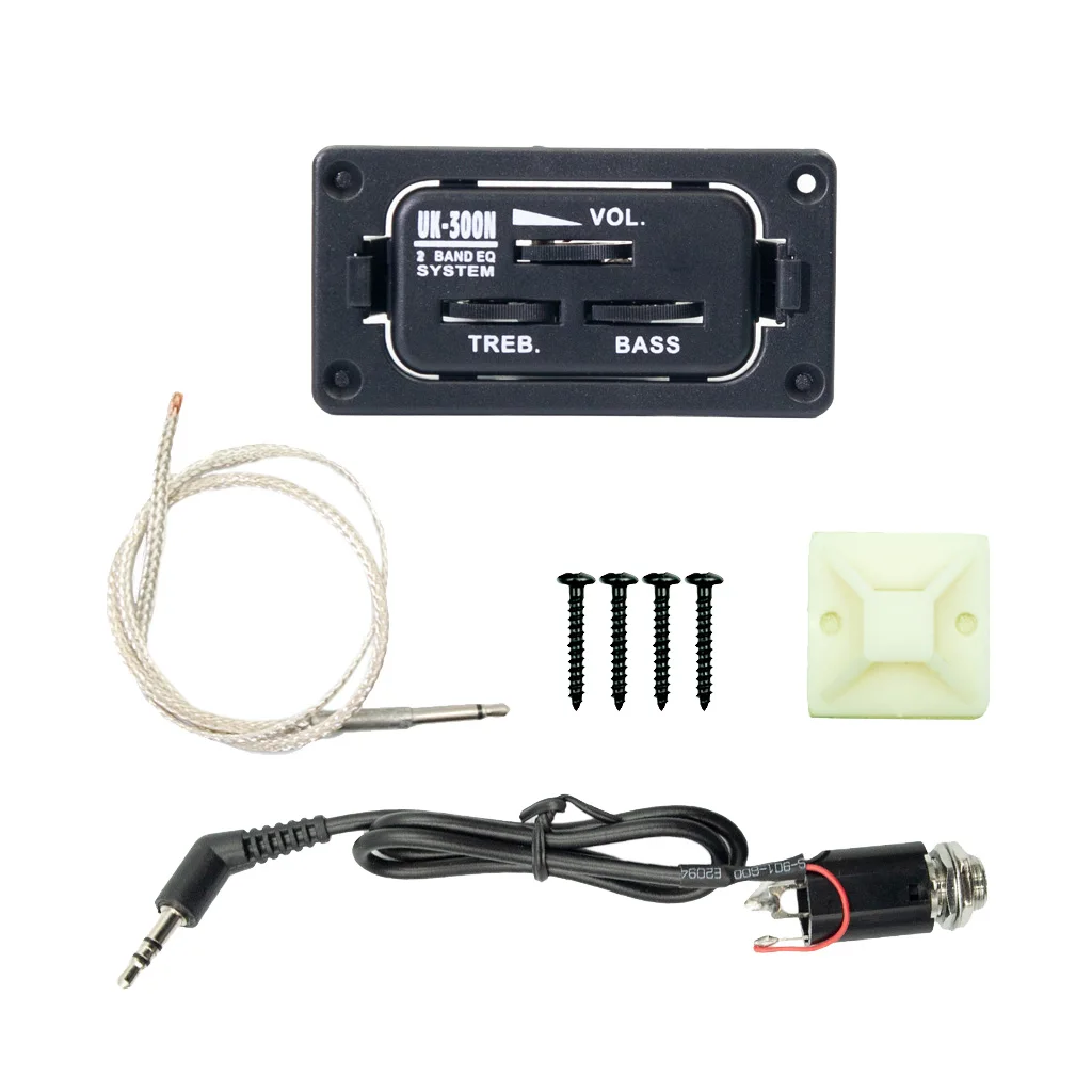 Гитара 2-полосный эквалайзер и усилитель громкости пьезопреобразователь пьезо универсальный для 21 дюймов Гавайская гитара 23 дюймов 26 дюймо...
Гитара 2-полосный эквалайзер и усилитель громкости пьезопреобразователь пьезо универсальный для 21 дюймов Гавайская гитара 23 дюймов 26 дюймо...