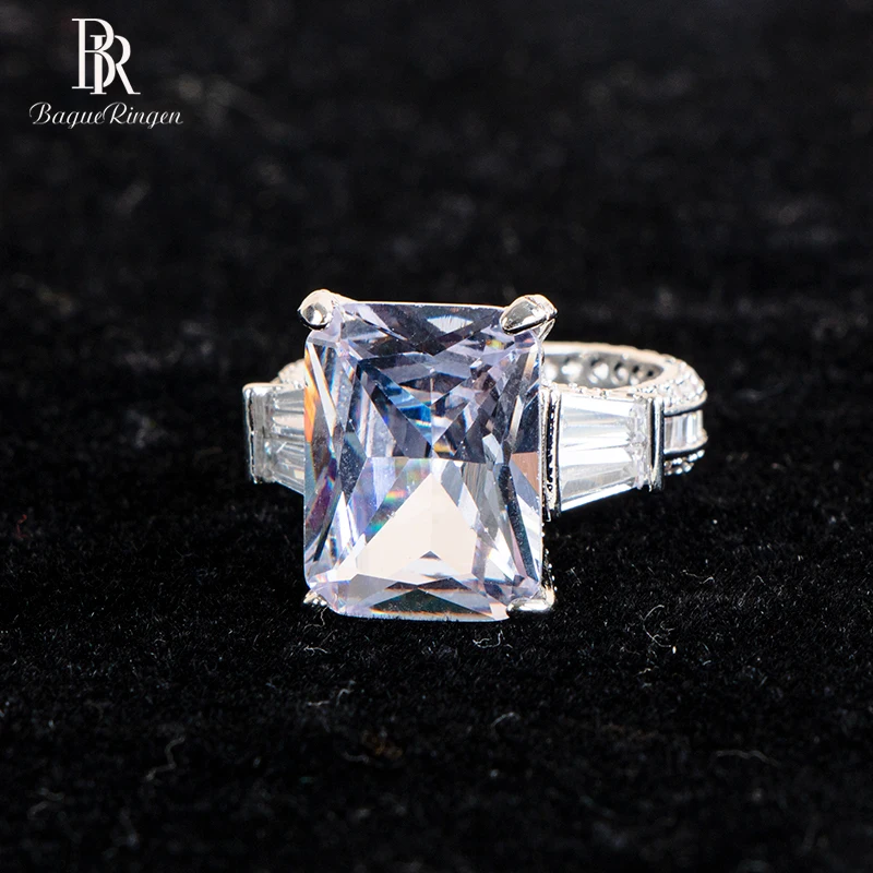 Bague Ringen Women Silver Ring Promise Crystal Ring AAA Cz Zircon Engagement Wedding Party Fine Jewelry Rings for Women Gift
Bague Ringen Women Silver Ring Promise Crystal Ring AAA Cz Zircon Engagement Wedding Party Fine Jewelry Rings for Women Gift