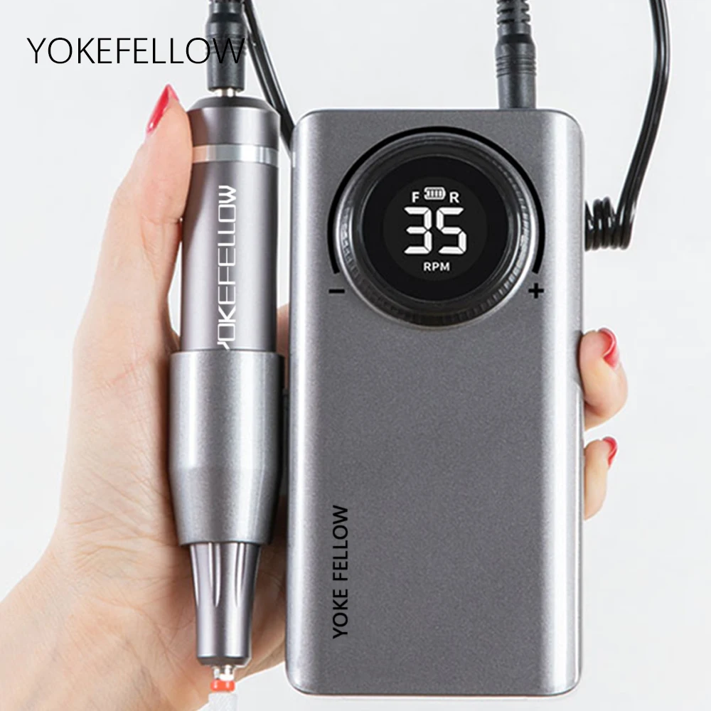 35000RPM manicure machine electric Nail Drill Machine Apparatus for Manicure Pedicure with Cutter Nail Drill Art Machine tool
35000RPM manicure machine electric Nail Drill Machine Apparatus for Manicure Pedicure with Cutter Nail Drill Art Machine tool
