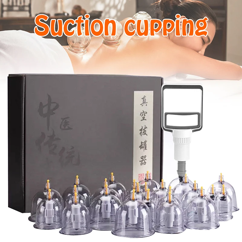 Professional Cupping Therapy Set Vacuum Cans Body Anti cellulite guasha massager ventosa Plastic Jars fat burner Suction Cup
Professional Cupping Therapy Set Vacuum Cans Body Anti cellulite guasha massager ventosa Plastic Jars fat burner Suction Cup