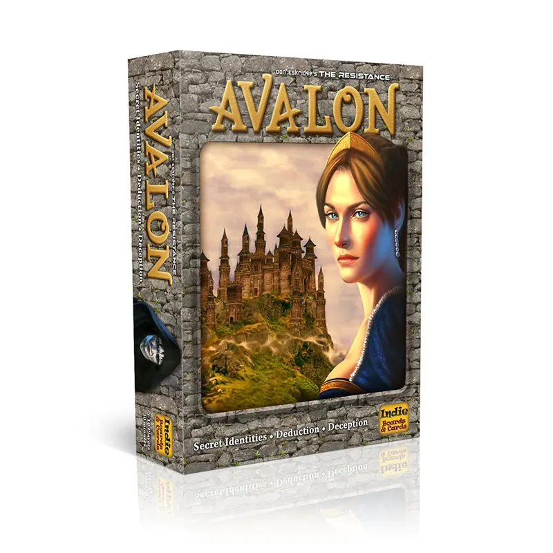 Resistance Avalon Indie Family Interactive English Board Game Card Children's Educational Toys Tabletop entertainment
Resistance Avalon Indie Family Interactive English Board Game Card Children's Educational Toys Tabletop entertainment