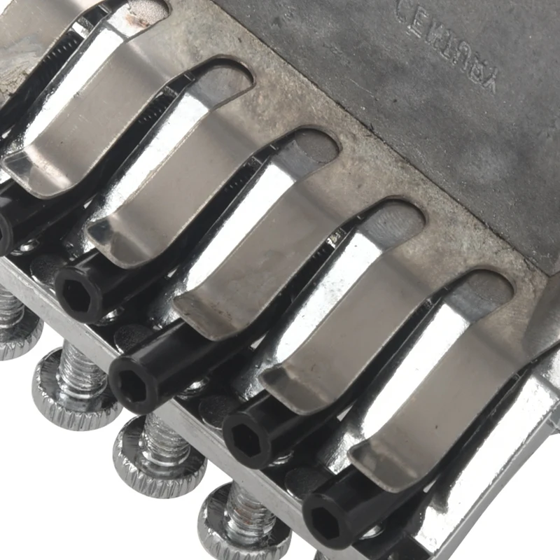 Electric Guitar Tremolo Bridge Systems with Logo Double Locking Edge with Whammy Bar
Electric Guitar Tremolo Bridge Systems with Logo Double Locking Edge with Whammy Bar