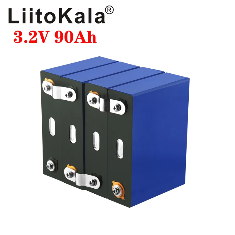 4pcs/lot LiitoKala 3.2V 90Ah LiFePO4 battery 12V batteries Lithium-iron phospha 90000mAh Can make Boat batteries,Car batteriy
4pcs/lot LiitoKala 3.2V 90Ah LiFePO4 battery 12V batteries Lithium-iron phospha 90000mAh Can make Boat batteries,Car batteriy