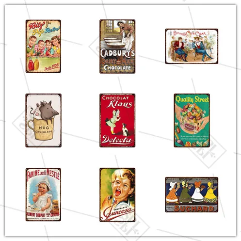 Chocolate Candy House Wall Retro Decoration Metal Logo Kids Tin Plate Dessert Shop Bar Club Wall Decoration Metal Poster Plaque
Chocolate Candy House Wall Retro Decoration Metal Logo Kids Tin Plate Dessert Shop Bar Club Wall Decoration Metal Poster Plaque