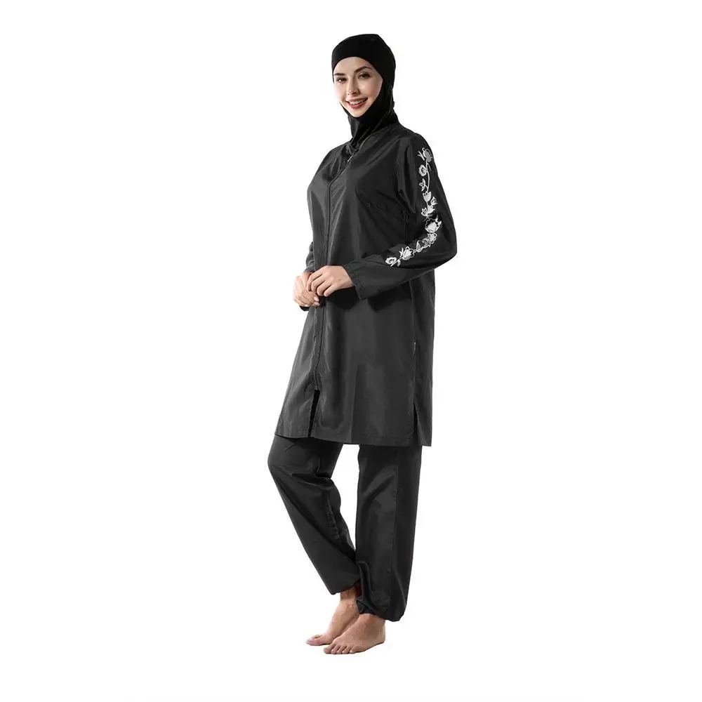 3PCS Full Cover Muslim Printed Swimwear Women Modesty Burkini Swimsuit Hijab Bathing Suit Islamic Arab Conservative Beachwear
3PCS Full Cover Muslim Printed Swimwear Women Modesty Burkini Swimsuit Hijab Bathing Suit Islamic Arab Conservative Beachwear