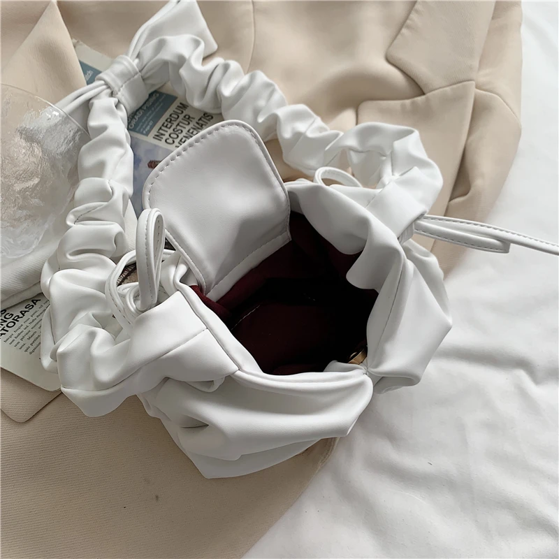 Women Bag Designer Shoulder Bag for Girl Fashion Crossbody Bag Ladies Handbags High Quality Pu Leather Messenger Bag Pleated Bag
Women Bag Designer Shoulder Bag for Girl Fashion Crossbody Bag Ladies Handbags High Quality Pu Leather Messenger Bag Pleated Bag