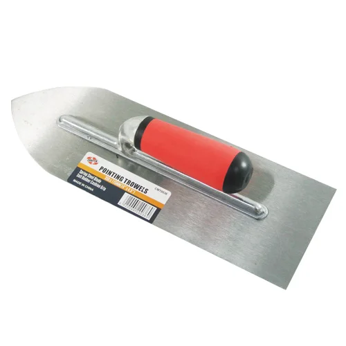 Carbon Steel Trowel Pointing 350x115mm Cushion Grip Red Black Soft Handle cement tools construccion
Carbon Steel Trowel Pointing 350x115mm Cushion Grip Red Black Soft Handle cement tools construccion