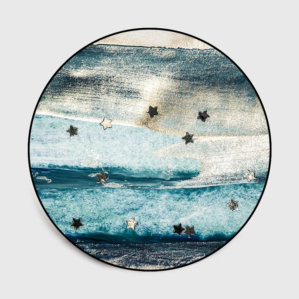 Art Watercolor Blue Green Abstract Heavy Metal Round Living Room Bedroom Non-slip Mat Carpet CustomCustom Size
Art Watercolor Blue Green Abstract Heavy Metal Round Living Room Bedroom Non-slip Mat Carpet CustomCustom Size