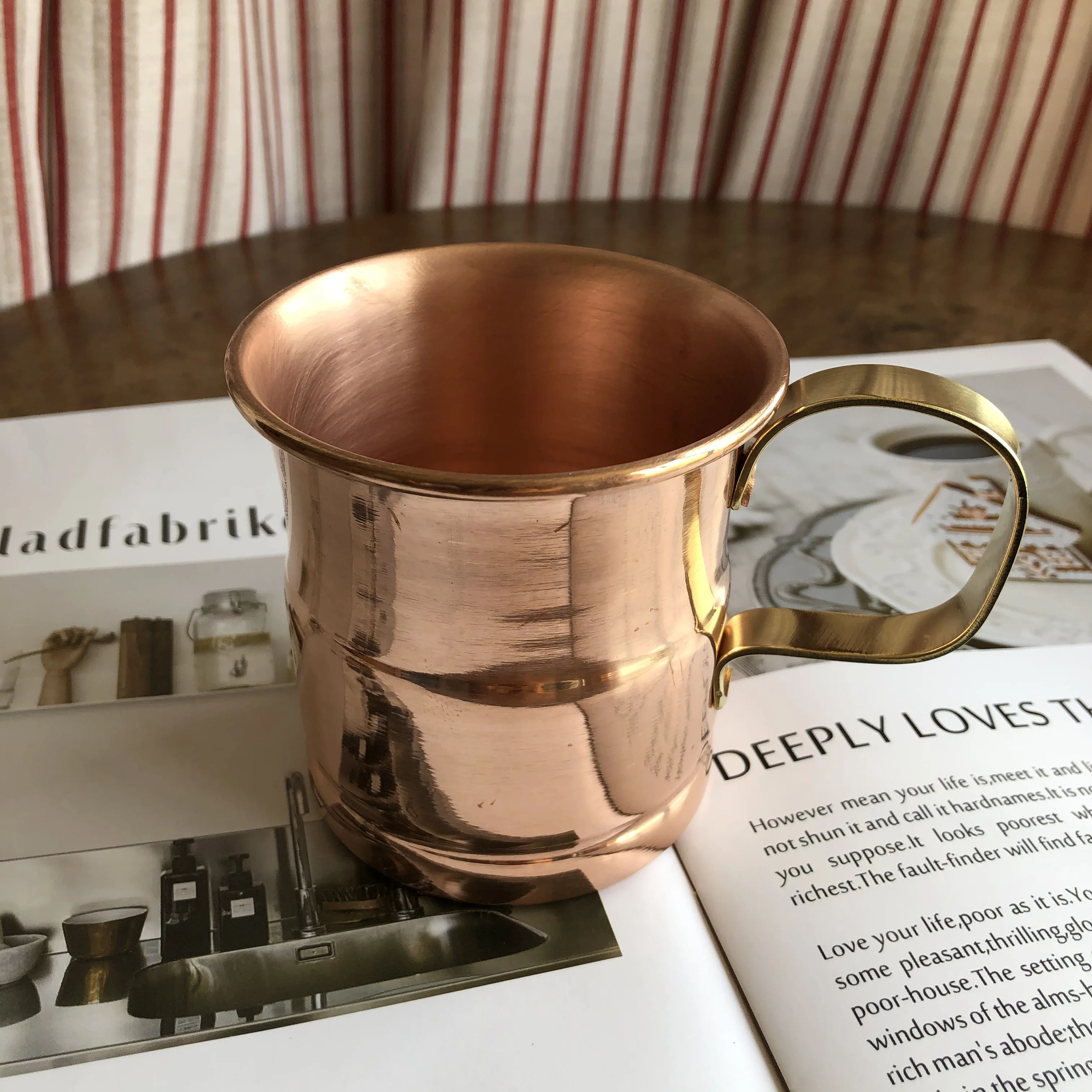 Pure Copper Beer Milk Mug Handcrafted Moscow Mule Cup Moscow Mule Drinkware Tableware
Pure Copper Beer Milk Mug Handcrafted Moscow Mule Cup Moscow Mule Drinkware Tableware