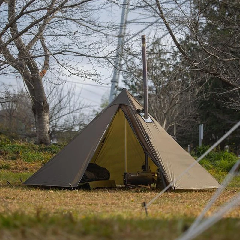 OneTigris Chimney Tent Outdoor SMOKEY HUT Tent Ultralight Heated Shelter for Adventurers Hiking Camping 3 Season Double Tent
OneTigris Chimney Tent Outdoor SMOKEY HUT Tent Ultralight Heated Shelter for Adventurers Hiking Camping 3 Season Double Tent