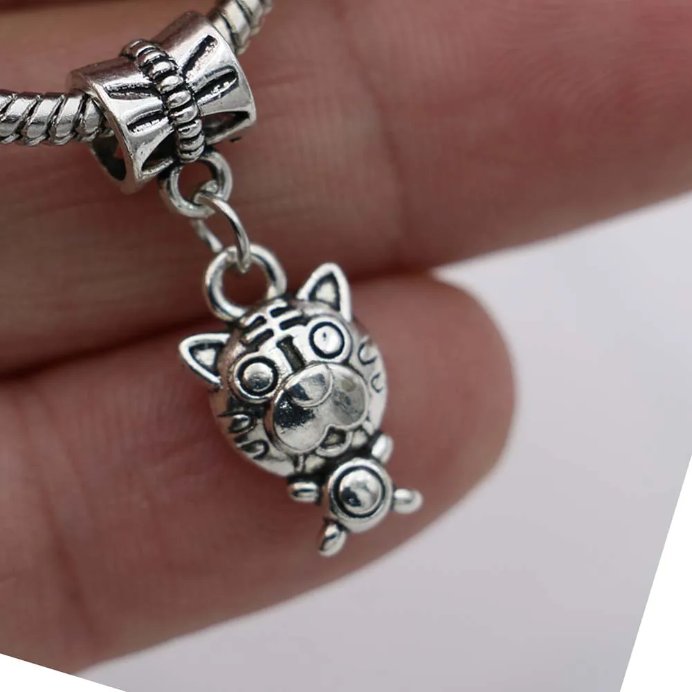 5Pcs Silver Plated Tiger Charm Beads fit Pandora European Bracelets Jewelry Making Findings Accessories DIY
5Pcs Silver Plated Tiger Charm Beads fit Pandora European Bracelets Jewelry Making Findings Accessories DIY