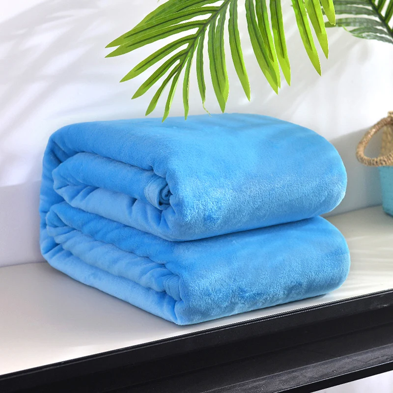 Flannel Thick Throw Blanket Cotton Office Soft Warm Comfy Big Size Blanket Household Decorativa Coperta Home Textile DF50GT
Flannel Thick Throw Blanket Cotton Office Soft Warm Comfy Big Size Blanket Household Decorativa Coperta Home Textile DF50GT