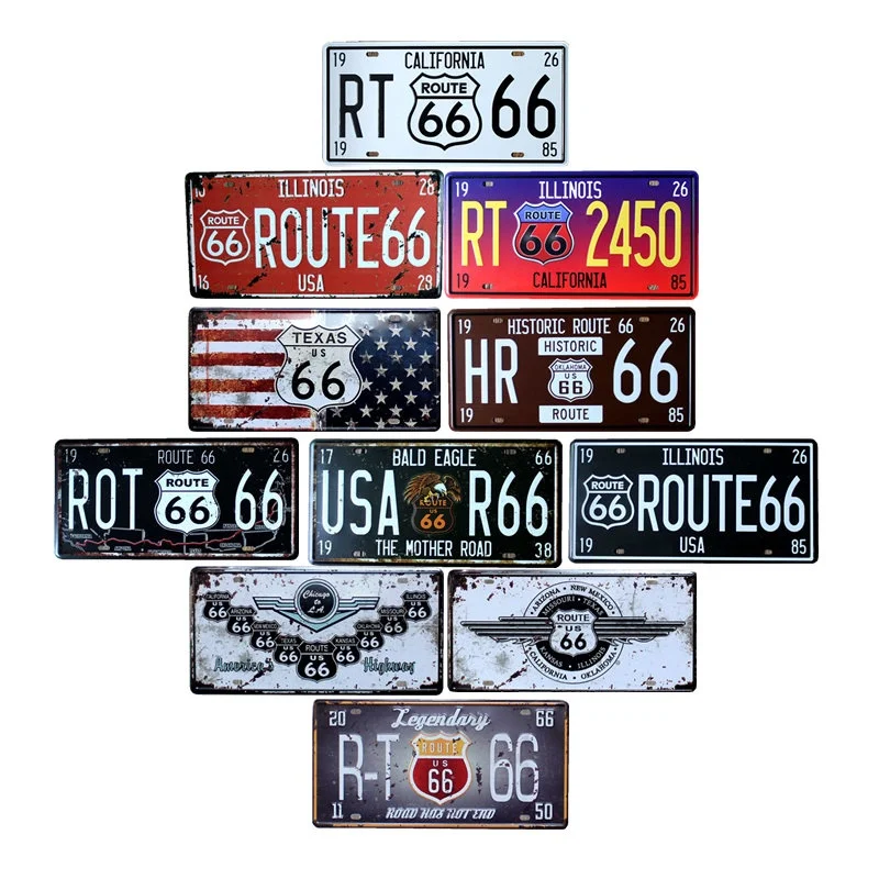 Poster Route 66 Metal Sign Decoration Vintage Coffee Tin Signs Retro Metal Sign Plates Wall Decor Plaque 15*30 CM
Poster Route 66 Metal Sign Decoration Vintage Coffee Tin Signs Retro Metal Sign Plates Wall Decor Plaque 15*30 CM
