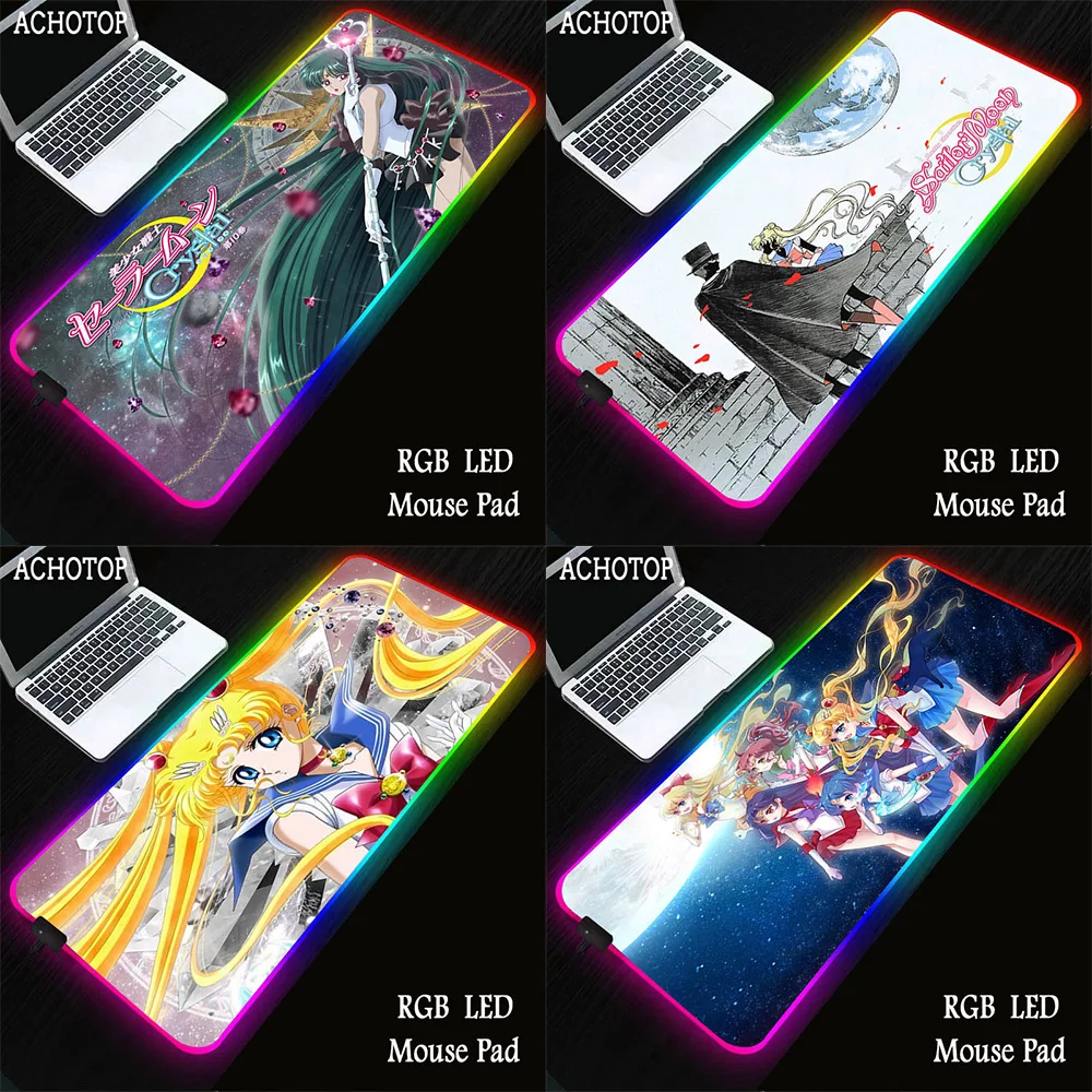 Christmas gift Kawaii Moon landscape aesthetics art RGB Anime Mouse Mat Desk LED Gaming Mouse Mat x xxl 700x300mm for girlfriend
Christmas gift Kawaii Moon landscape aesthetics art RGB Anime Mouse Mat Desk LED Gaming Mouse Mat x xxl 700x300mm for girlfriend