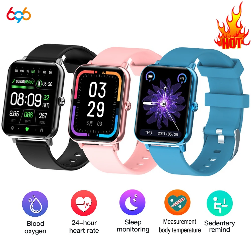 F97T Smart Watch Heartrate Blood Pressure Temperature Measurement IP68 Waterproof 1.69 Inch TFT Full Touch Screen Smartwatch
F97T Smart Watch Heartrate Blood Pressure Temperature Measurement IP68 Waterproof 1.69 Inch TFT Full Touch Screen Smartwatch