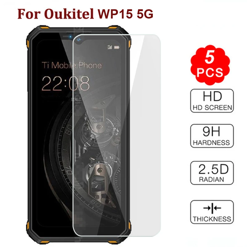 5PCS Oukitel WP15 S Tempered Glass For Oukitel WP15 5G Screen Protector Protective Glass for Oukitel WP 15 5G Pelicula De Vidrio
5PCS Oukitel WP15 S Tempered Glass For Oukitel WP15 5G Screen Protector Protective Glass for Oukitel WP 15 5G Pelicula De Vidrio