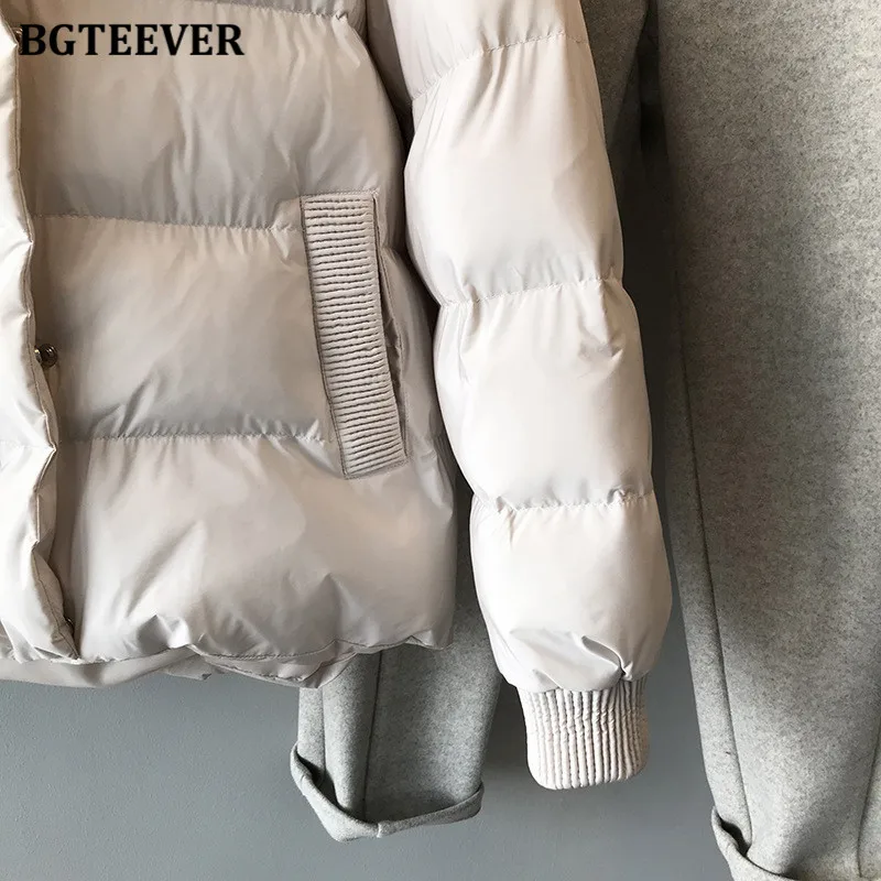 BGTEEVER Winter Thick Warm Stand Collar Women Parkas Casual Padded Cotton Female Jacket Coats 2020 Loose Ladies Down Jacket
BGTEEVER Winter Thick Warm Stand Collar Women Parkas Casual Padded Cotton Female Jacket Coats 2020 Loose Ladies Down Jacket