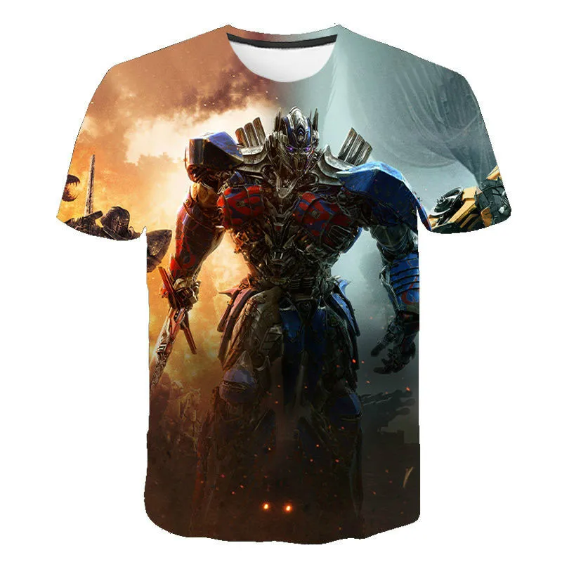 New fashion products in the summer of 2021! Boys and girls transformers 3D printed short sleeve T-shirt personalized clothing
New fashion products in the summer of 2021! Boys and girls transformers 3D printed short sleeve T-shirt personalized clothing