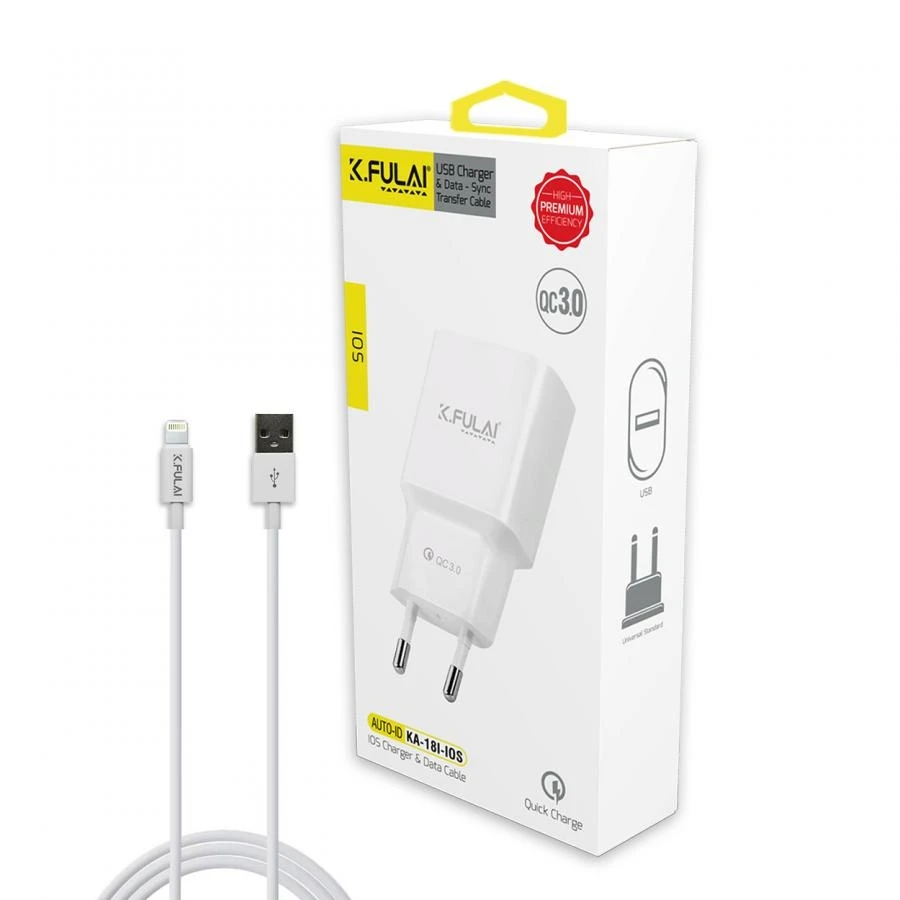 Чехол для телефона совместим с K.Fulai Ka-18i 18W адаптер быстрой зарядки + USB-кабель Lightning
Чехол для телефона совместим с K.Fulai Ka-18i 18W адаптер быстрой зарядки + USB-кабель Lightning
