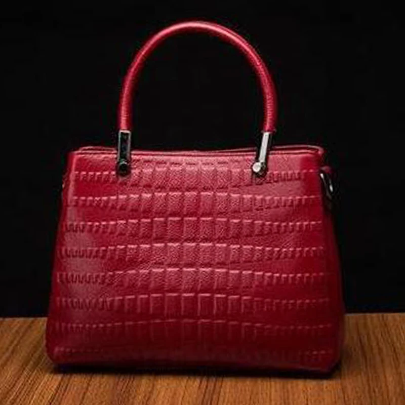 Luxury Fashion Large Black Messenger Shoulder Bags Genuine Leather Women Alligator Purses And Handbags Lady Designer Bucket Bag
Luxury Fashion Large Black Messenger Shoulder Bags Genuine Leather Women Alligator Purses And Handbags Lady Designer Bucket Bag