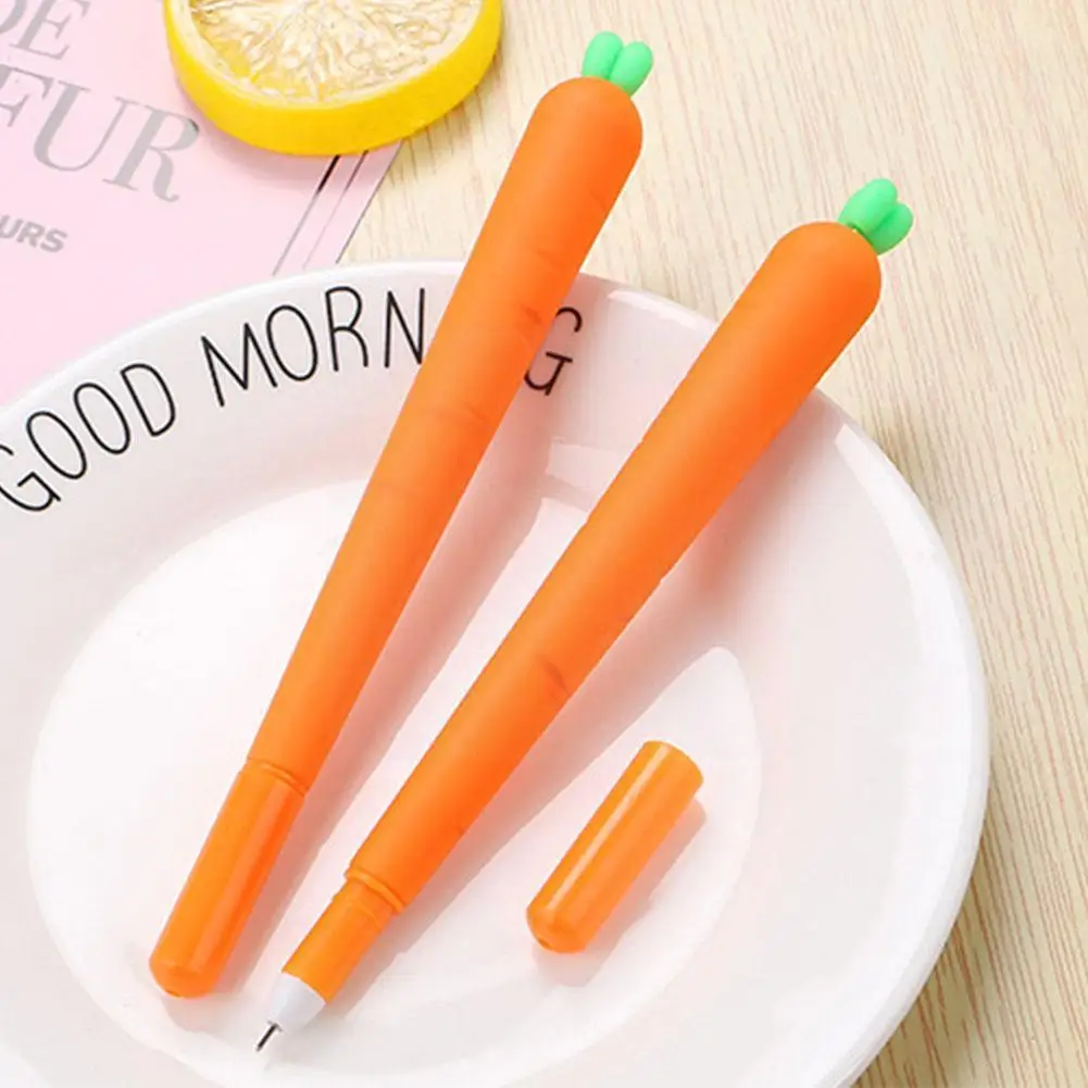 Cartoon Silicone Kawaii Pennen Carrot Pen Cute Vegetable Pen For Elementary And Middle School Students Handtekenin H7f4
Cartoon Silicone Kawaii Pennen Carrot Pen Cute Vegetable Pen For Elementary And Middle School Students Handtekenin H7f4