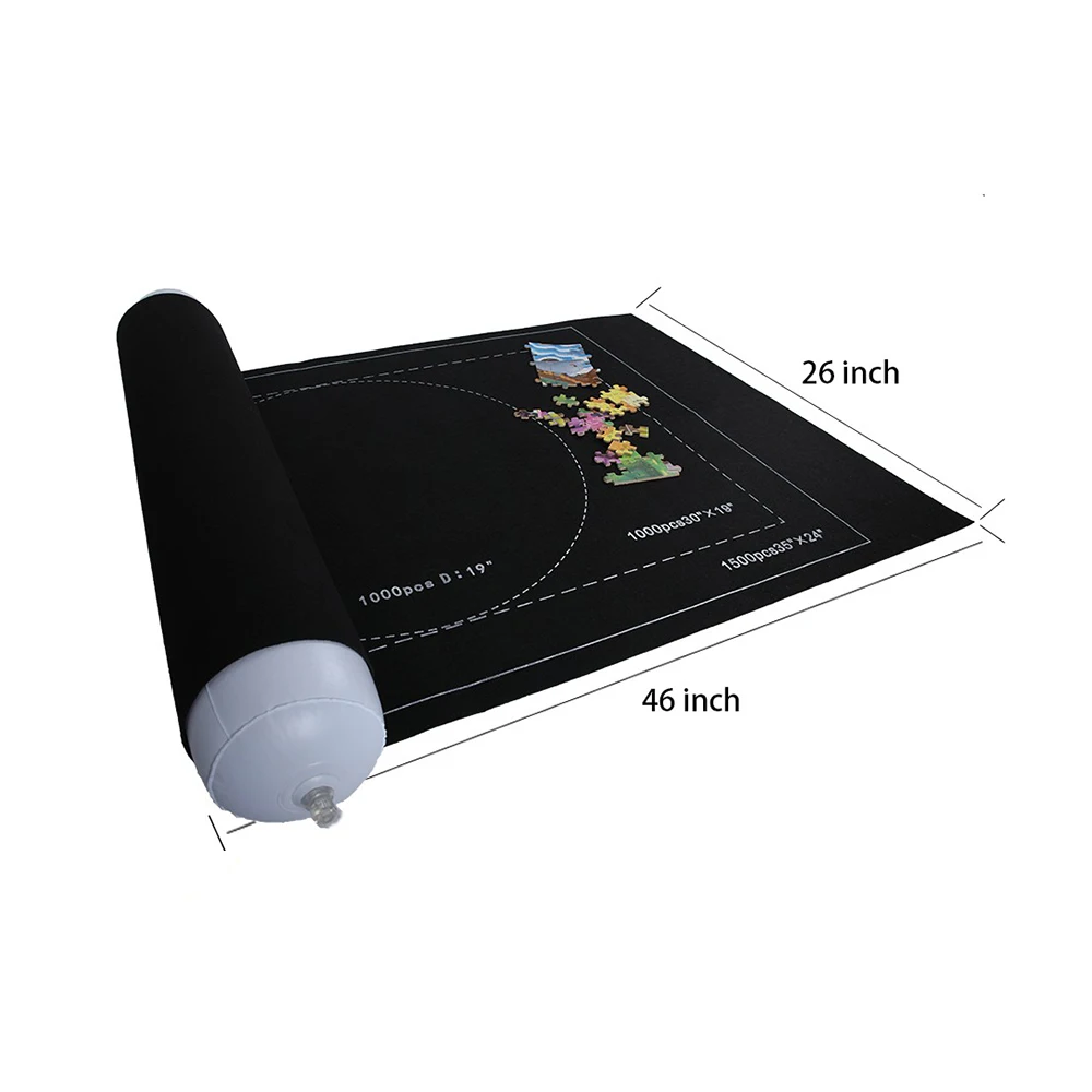 1Pc 26x46inch Jigsaw Puzzle Storage Mat Roll Up Puzzle Roll Felt For Up To 1500pcs Puzzle Travel Storage Bag Accessories
1Pc 26x46inch Jigsaw Puzzle Storage Mat Roll Up Puzzle Roll Felt For Up To 1500pcs Puzzle Travel Storage Bag Accessories